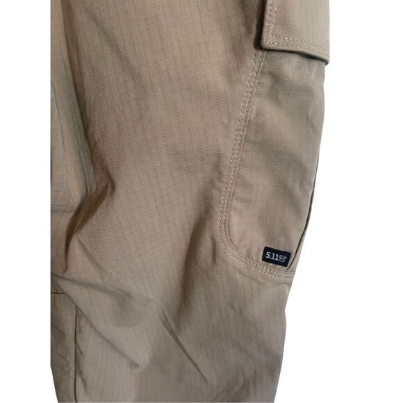 5.11 Tactical Mens Tan Double Knee Cargo Stryke Pants Size 32x34 - Picture 3 of 8